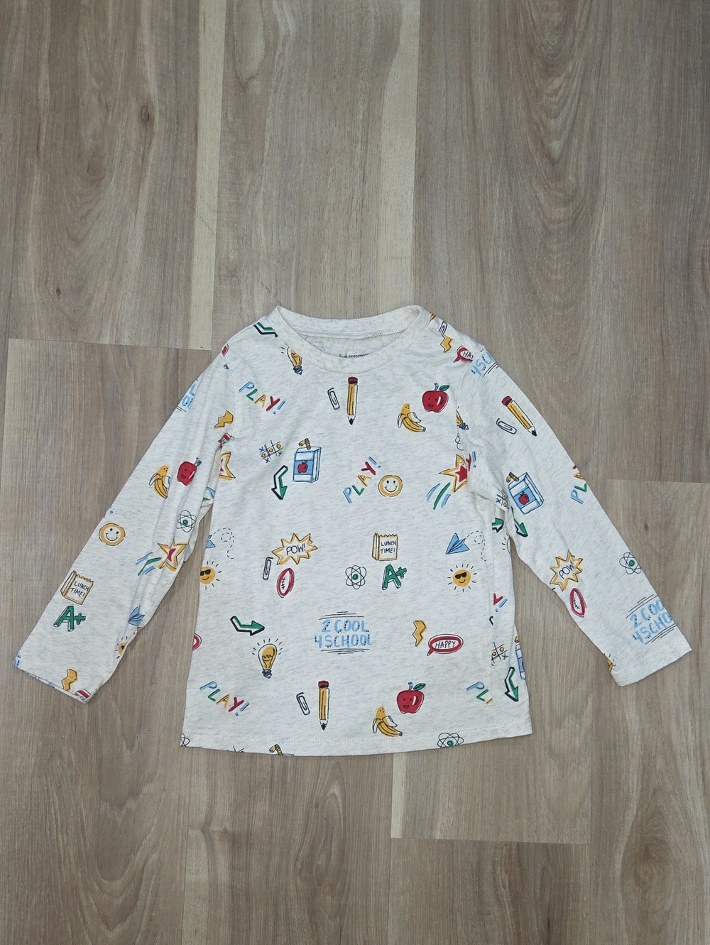 •First Impressions• Toddler Boys "Back To School" Long Sleeve T-shirt